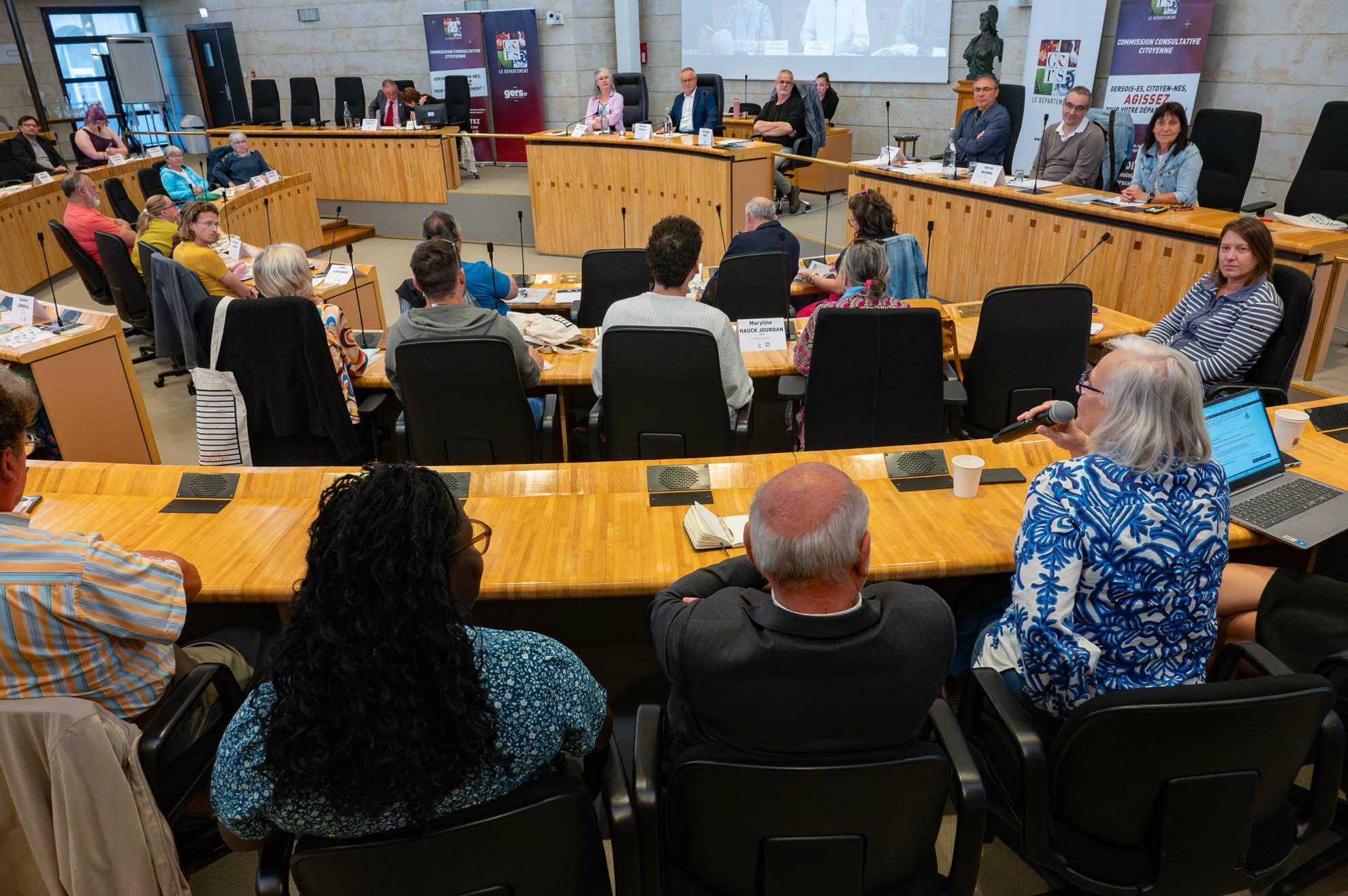Ambassadeurs de la 1ère 3C et nouveau membres réunis